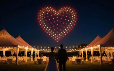 Дрон шоу за сватба – как да направите незабравим празник